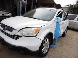 2008 Honda CR-V EX-L White 2.4L AT 2WD #A22524